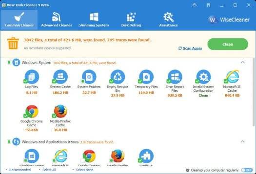 Wise Disk Cleaner 10.9.5 Serial Key + Crack 2023 Full Download from softsnew.com