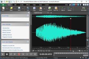 WavePad Sound Editor Crack 11.27 Registration Code Free Download